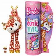 Barbie Cutie Reveal Zimowa Kraina Lalka Jelonek HJL61