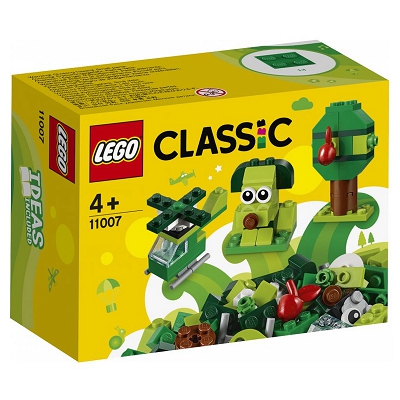 LEGO Classic - Zielone klocki kreatywne 11007