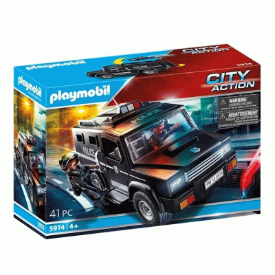Playmobil - Pojazd terenowy jednostki specjalnej 5974