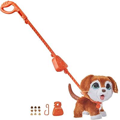 Hasbro FurReal Friends - Duże zwierzaki na smyczy Peealots Piesek E8945