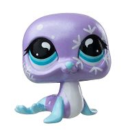 Littlest Pet Shop seria 6 Zwierzątko Nr 480 Foka