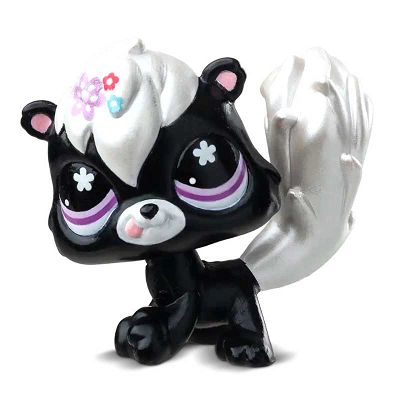 Littlest Pet Shop seria 6 Zwierzątko Nr 476 Skunks