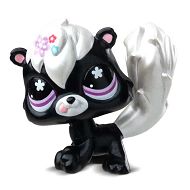Littlest Pet Shop seria 6 Zwierzątko Nr 476 Skunks