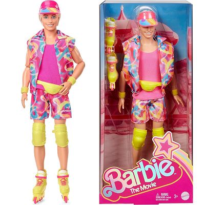 Barbie Ken na rolkach lalka filmowa Ryan Gosling jako Ken HRF28