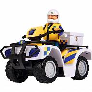 Simba Strażak Sam - Quad policyjny z figurką Malcolma 9251093