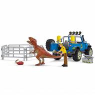 Schleich Dinozaury - Samochód terenowy z miejscem dla dinozaura 41464