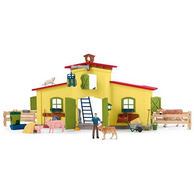 Schleich - Duża farma ze zwierzętami i akcesoriami 42605