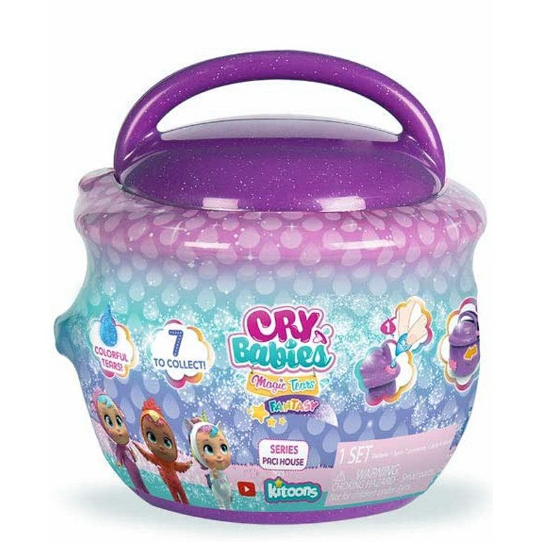 IMC Toys Cry Babies Magic Tears Paci House fiolet 91061