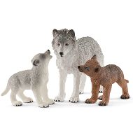 Schleich - Matka Wilk z wilczkami 42472