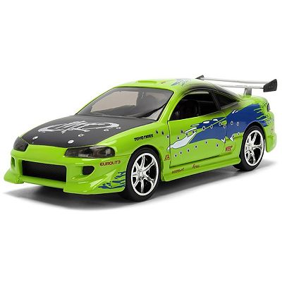 Jada Fast&Furious Szybcy i wściekli Brian's Mitsubishi Eclipse Bullet Holes 1:32 24075
