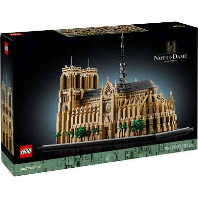 LEGO Architecture Notre Dame w Paryżu 21061