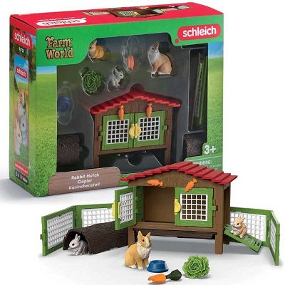 Schleich Farm World Klatka dla królików 42728