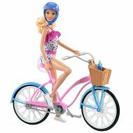 Barbie - Lalka na rowerze HBY28