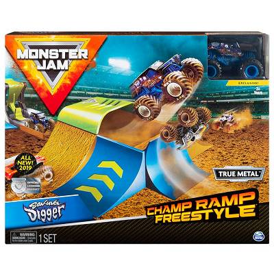 Spin Master - Monster Jam wyczynowe zestawy Freestyle 20103382
