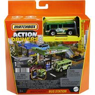 Matchbox Prawdziwe Przygody Action Drivers zestaw Bus Station HDL08