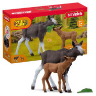 Schleich Wild Life Rodzina łosiów Mama z młodym 42629