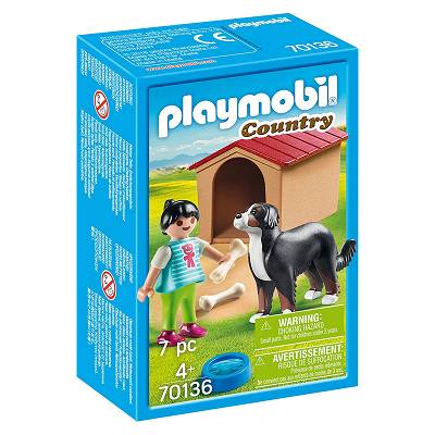 Playmobil - Pies z budą 70136