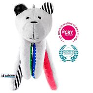 Whisbear Szumiący Miś sensoryczny z funkcją CRYsensor Arbuz 95505