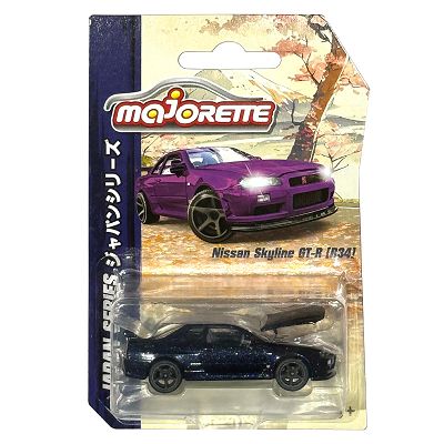 Majorette Japan Series - Nissan Skyline GT-R R34 2051029