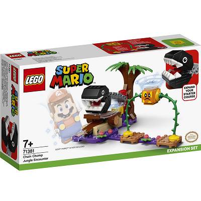 LEGO Super Mario -Spotkanie z Chain Chompem w dżungli - zestaw dodatkowy 71381