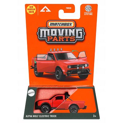 Matchbox Moving Parts - Alpha Wolf Electric Truck JBW64