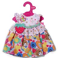 BABY born Sukienka w owocowe wzory dla lalki 43 cm 838303