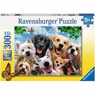 Ravensburger - Szczęśliwe psy 300 elem. 132287