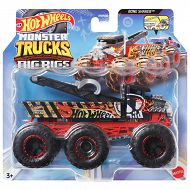 Hot Wheels - Monster Trucks Big Rigs - 6-kołowa ciężarówka Bone Shaker HWN89 HWN86