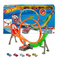 Hot Wheels Action - Zestaw Power Shift Akcelerator + 5 autek FCF18