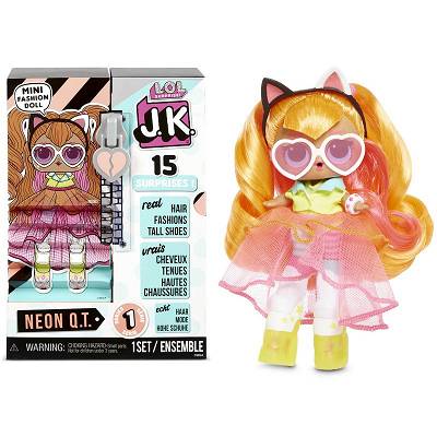 LOL Mini Fashion Doll lalka Neon Q.T. 570776 570745E7C
