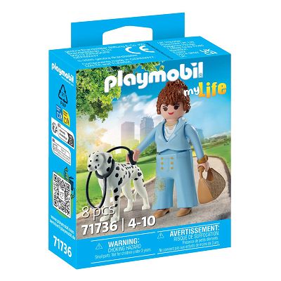 Playmobil my Life Kobieta z dalmatyńczykiem 71736