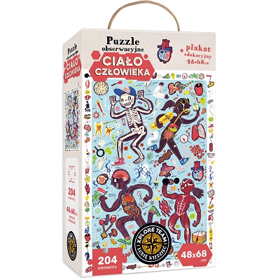 CzuCzu - Puzzle Obserwacyjne Ciało Człowieka 0159