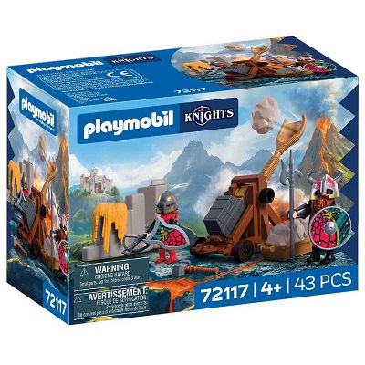 Playmobil Knights - Katapulta rycerza herbu Lew 72117