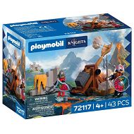 Playmobil Knights - Katapulta rycerza herbu Lew 72117