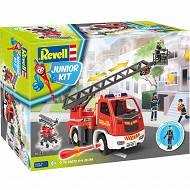 Revell - Junior kit Wóz strażacki z figurką 00823
