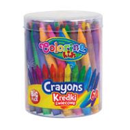Colorino - Kredki świecowe w tubie 64 kolory 33008