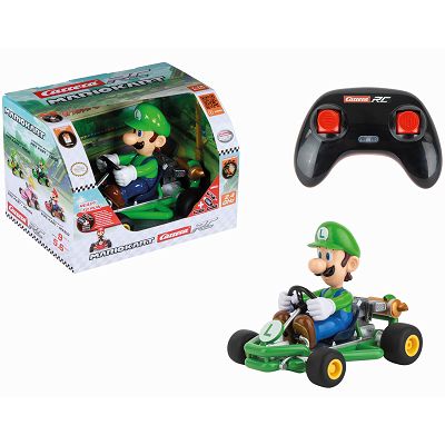 Carrera RC - Mario Kart Pipe Kart, Luigi 2.4GHz 1:18 200984P