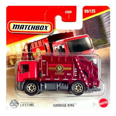 Matchbox - Śmieciarka Garbage King JBR52