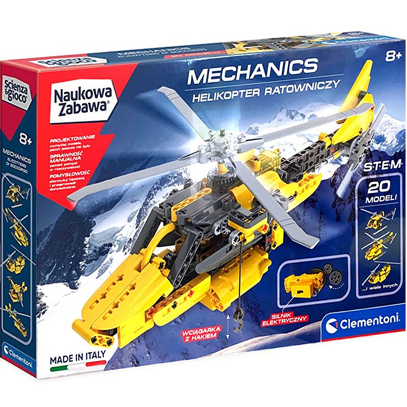 Hti Teamsterz Helikopter Ratowniczy Biały Ze Światłem I Dźwiękiem