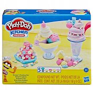 Hasbro - Ciastolina Play-Doh Kuchenne kreacje Zestaw Deserowe Pucharki F7275