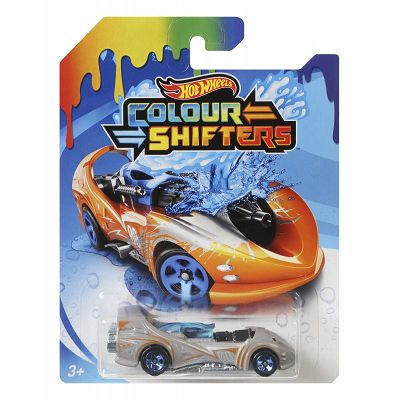 Hot Wheels - Autokolorowańce Auto zmieniające kolor Power Rocket GBF24