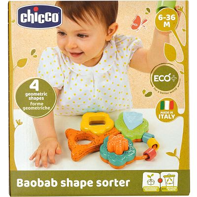 Chicco - Drzewko z klockami Sorter kształtów 10493