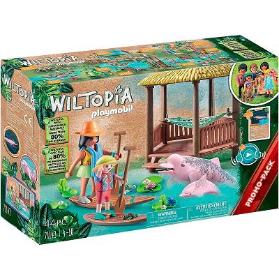 Playmobil Wiltopia Wyprawa z delfinami 71143