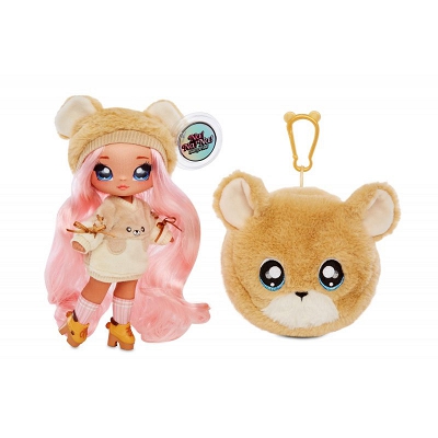 Na! Na! Na! Surprise - NaNaNa Lalka Sarah Snuggles w balonie z pomponem i confetti 565987 C