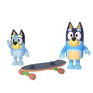 Bluey Jazda na deskorolce Zestaw figurek 2-pak 13042