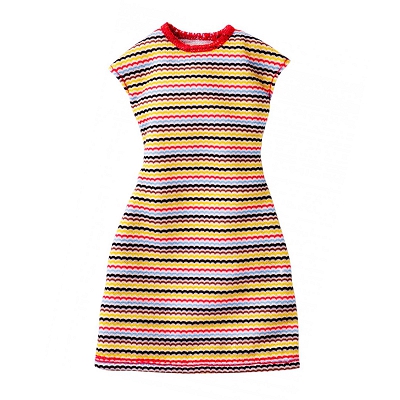 Barbie - Modne sukienki - Sukienka w fale DWG12/3 FCT12