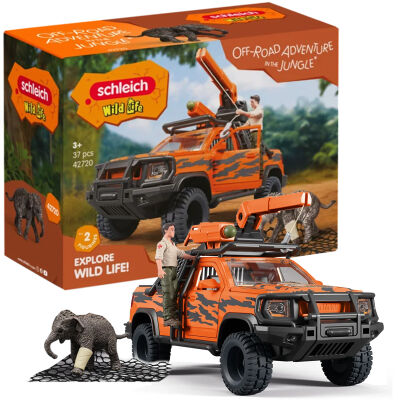 Schleich Wild Life Wyprawa terenowa w dżungli 42720
