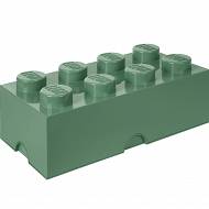 Pojemnik LEGO 8 piaskowa zieleń 40041747