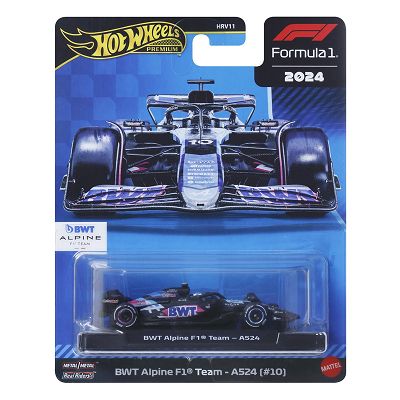 Hot Wheels Formula1 - BWT Alpine F1 Team - A524 (#10) JBM21 HRV11