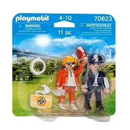 Playmobil DuoPack Lekarz i Policjantka 70823